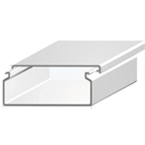 CALHA PLAST. BRANCA - 110X50MM - 2M