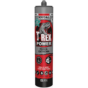 SOUDAFLEX COLA E VEDA T-REX POWER BRANCO - 300ML