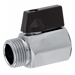 VALV. ESFERA M/F MINI LAT/NIQ - 3/8"