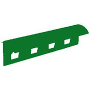 PERFIL CANTO AZULEJO PVC 9MM VERDE - 2.60M