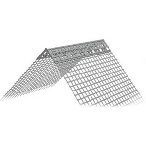 PERFIL CANTO PVC C/REDE FIBRA - 2.5M