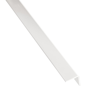 PERFIL CANTONEIRA PVC LISA - 25X25MM - 2M