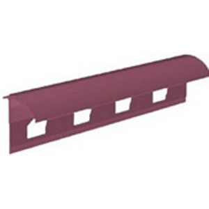 PERFIL CANTO AZULEJO PVC 9MM BORDEAUX - 2.60M