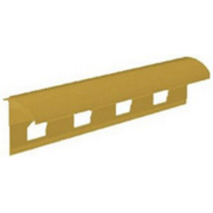 PERFIL CANTO AZULEJO PVC 9MM OCRE - 2.60M