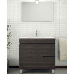 MOVEL C/LAVAT. CER./ESPELHO TEA BRAGA - 80X60CM