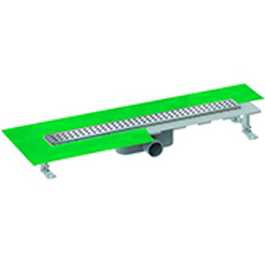 CALHA DUCHE INOX A2 - 400X60MM