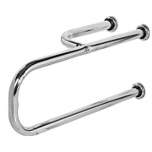 BARRA APOIO PAREDE DIR. INOX 304 - 75X14MM Ø 32