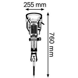 MARTELO DEMOLIDOR HEXAGONAL -  GSH 16-28