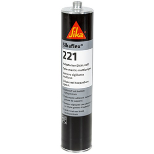 SIKAFLEX 221 PRETO - 300ML