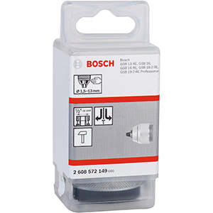 BOSCH-ACESS BUCHA AP. RAPIDO CROM.GSB16RE 1.5-13MM