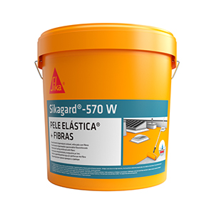 SIKAGARD 570W PELE ELASTICA FIBRA - TELHA - 5KG
