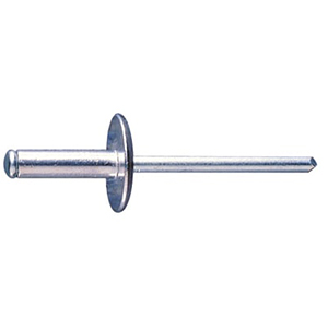 REBITE CEGO ALUMINIO ABA LARGA - 5X20MM - 200UN