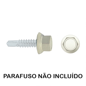 CAPUCHON NYLON 8MM - BRANCO - 100UN
