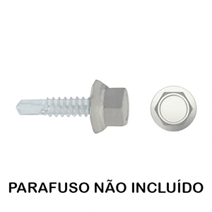 CAPUCHON NYLON 8MM - CINZA 9006 - 100UN
