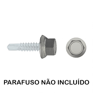 CAPUCHON NYLON 10MM - CINZA 9007 - 100UN