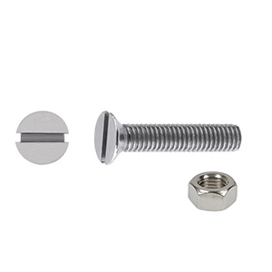 PARAF. CHATA MET.FER/ZIN- 5/16"X1/2" PORCA - 20UN