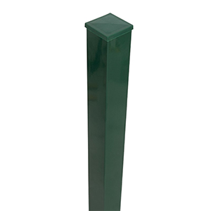 POSTE QUADRADO VERDE - 60X60X2500MM